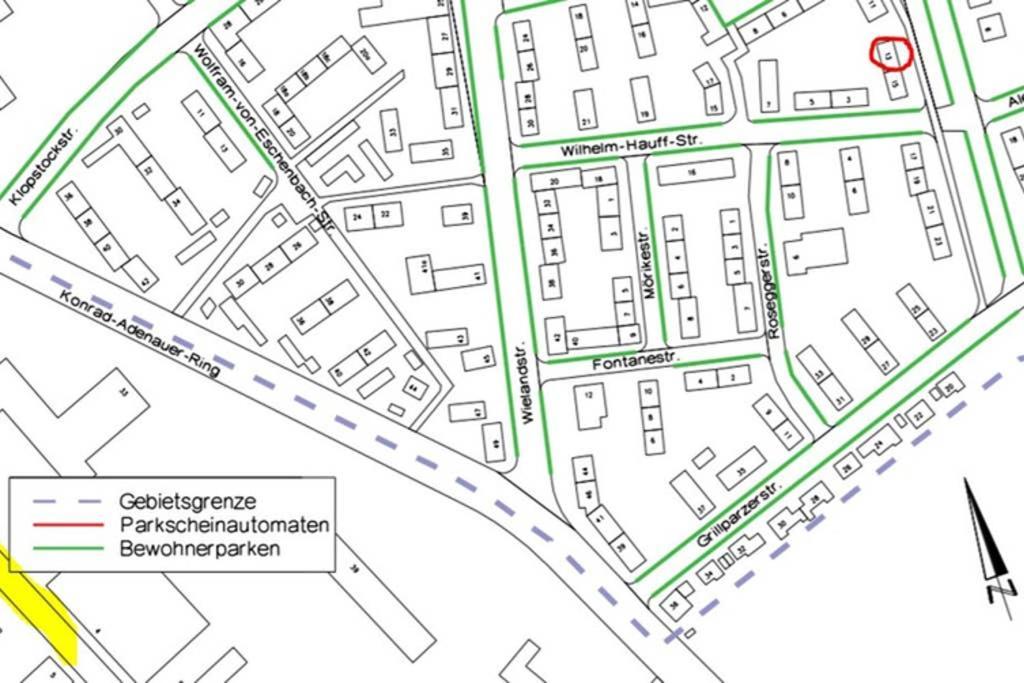 Bahnhofsnahe, Ruhige Und Sonnige 2 Zimmerwohnung Im Dichterviertel * Wiesbaden